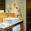 Bath Executive Room Sea View Megaron Hotel Crete