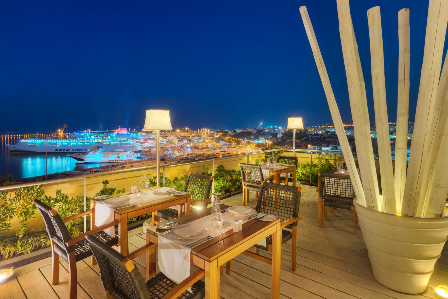 GDM Megaron hotel, restaurant ‘5th’